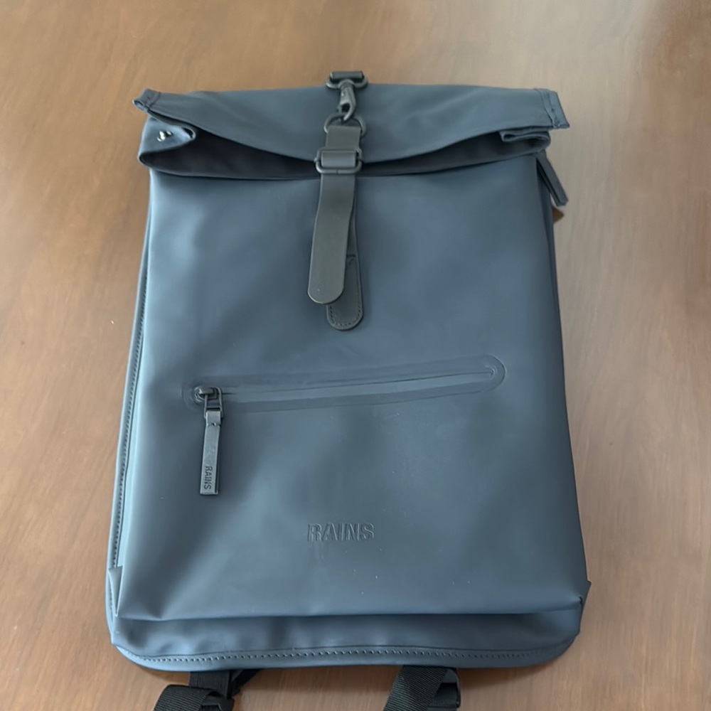 Rains Navy Rolltop Rucksacks backpack
Brandnew with Tags